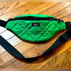 Polo Ralph Lauren Camden puffer quilted Fanny pack